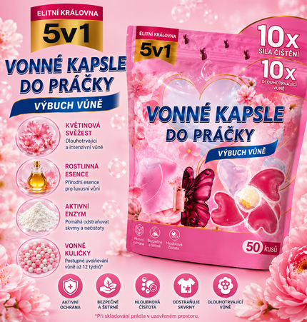 La bomba kapsle do praní 50 ks